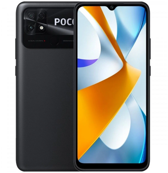 Смартфон Xiaomi POCO C40 3/32 ГБ Global, заряженный черный