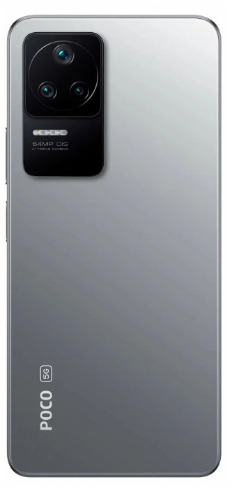 Смартфон Xiaomi POCO F4 8/256 ГБ Global, Dual nano SIM, лунное серебро