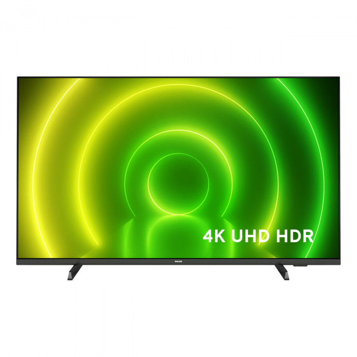 65" Телевизор Philips 65PUS7406/60 2021 HDR, LED, черный