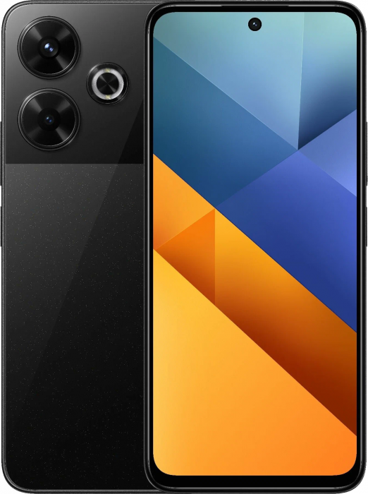 Смартфон Xiaomi Poco M6 4G 8/256 ГБ RU, Dual nano SIM, черный