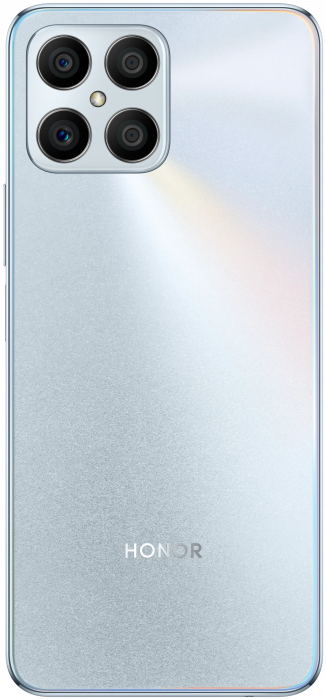 Смартфон HONOR X8 4G 6/128 ГБ Global, титановый серебристый
