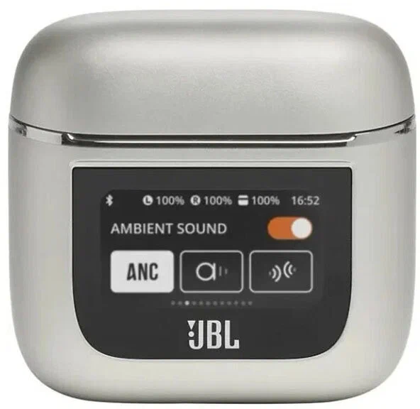 Беспроводные наушники JBL Tour Pro 2, USB Type-C, серебристый