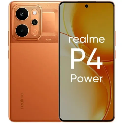 Смартфон Realme P4 Power 8/256Gb, NFC, AMOLED, 144Гц, 10001мAч, оранжевый