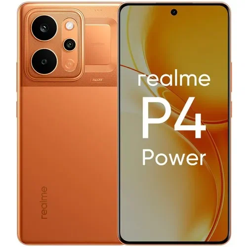 Смартфон Realme P4 Power 8/256Gb, NFC, AMOLED, 144Гц, 10001мAч, оранжевый