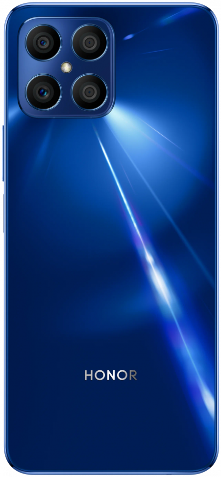Смартфон HONOR X8 4G 6/128 ГБ Global, cиний океан купить в Москве, цена ...