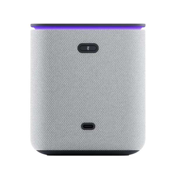 Умная колонка Яндекс Станция Миди с Алисой, серый, с Zigbee, 24Вт