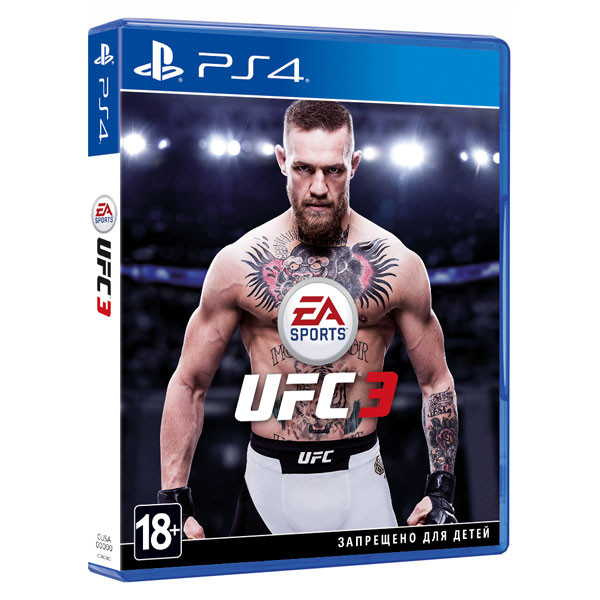 PS4 игра EA UFC 3 (русская версия)