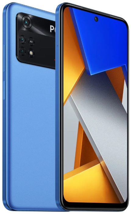 Смартфон Xiaomi Poco M4 Pro 4G 6/128 ГБ Global, холодный синий