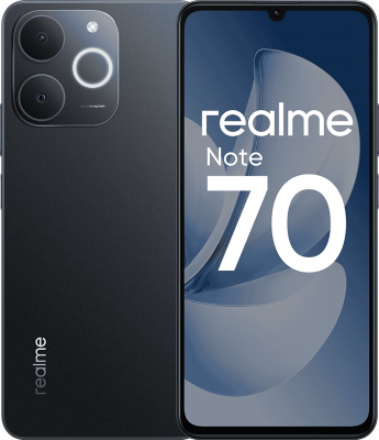 Смартфон Realme Note 70 6/128Gb Black