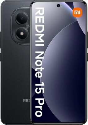 Смартфон Xiaomi Redmi Note 15 Pro 4G 12/256Gb Black