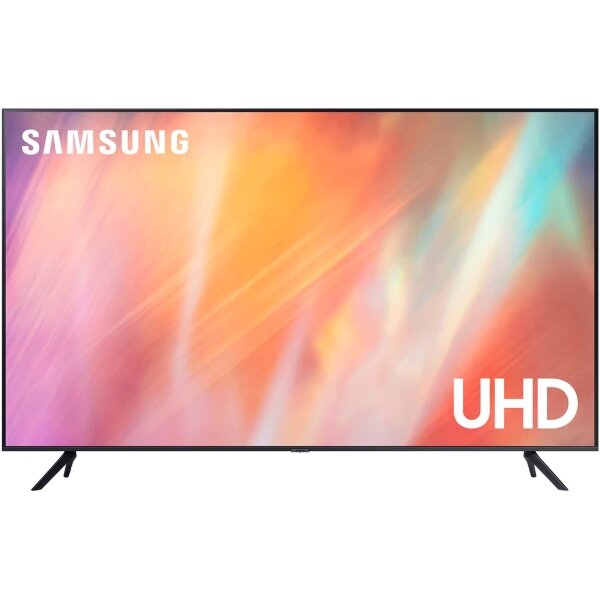 43" Телевизор Samsung UE43AU7100U 2021 LED, HDR RU, черный