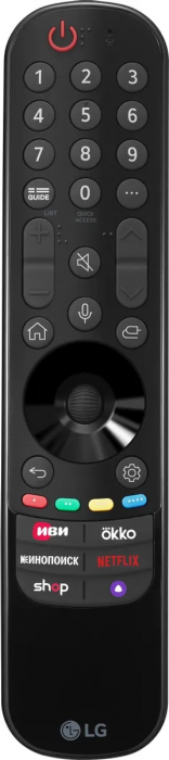 Телевизор LG 55UR78009LL.ARUG, 55", 4K UltraHD, Smart TV, черный