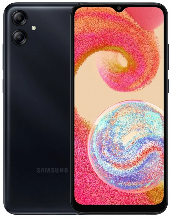 Смартфон Samsung Galaxy A04e 4/128 ГБ, черный