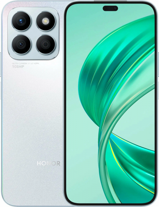 Смартфон Honor X8b 8/256Gb, Titanium Silver