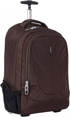 Чемодан-рюкзак POLAR Р8293 19", Кофе