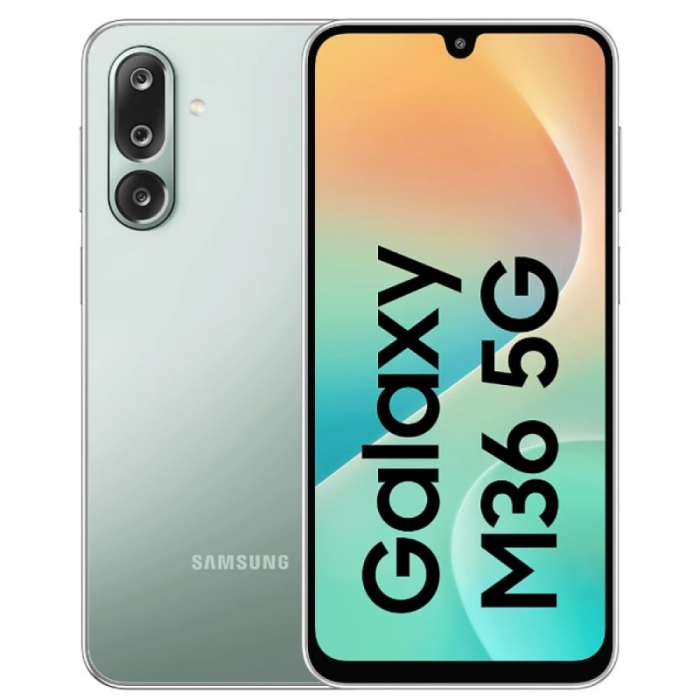 Смартфон Samsung Galaxy M36 6/128Gb Light Green