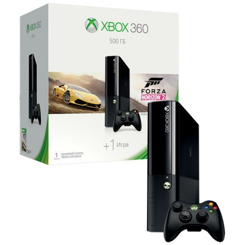 Игровая консоль Xbox 360 Microsoft 500GB + игра Forza Horizon 2 (3M4-00043)