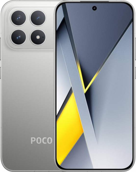 Смартфон Xiaomi Poco F8 Pro 12/256Gb Titanium Silver