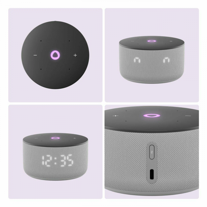 Умная колонка Яндекс Станция Мини 3, серый