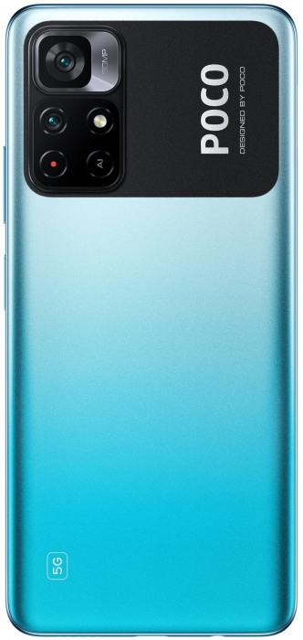 Смартфон Xiaomi POCO M4 Pro 5G 6/128 ГБ RU, холодный синий