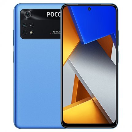 Смартфон Xiaomi POCO M4 Pro 4G 8/256 ГБ Global, Dual nano SIM, холодный синий