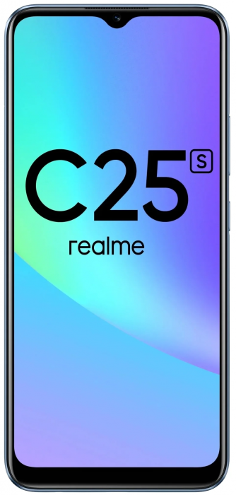 Смартфон realme C25S 4/128 ГБ, water blue