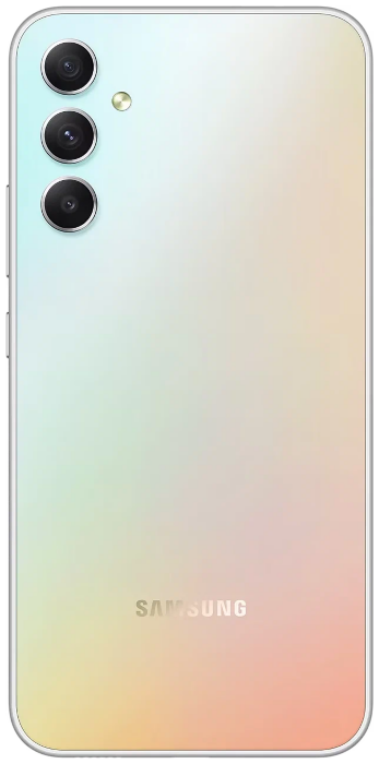 Смартфон Samsung Galaxy A34 5G 8/128 ГБ, серебряный