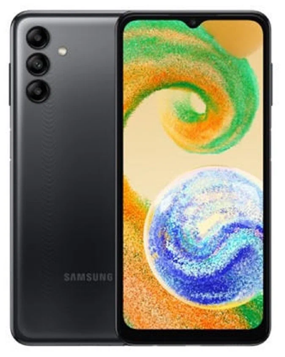 Смартфон Samsung Galaxy A04s 4/128 ГБ, Dual nano SIM, черный