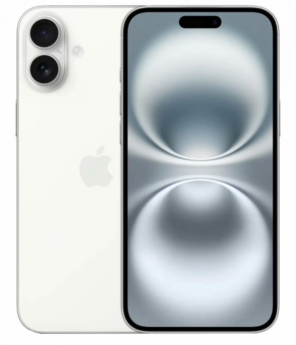 Смартфон Apple iPhone 16 512 ГБ, Nano SIM + eSIM, White