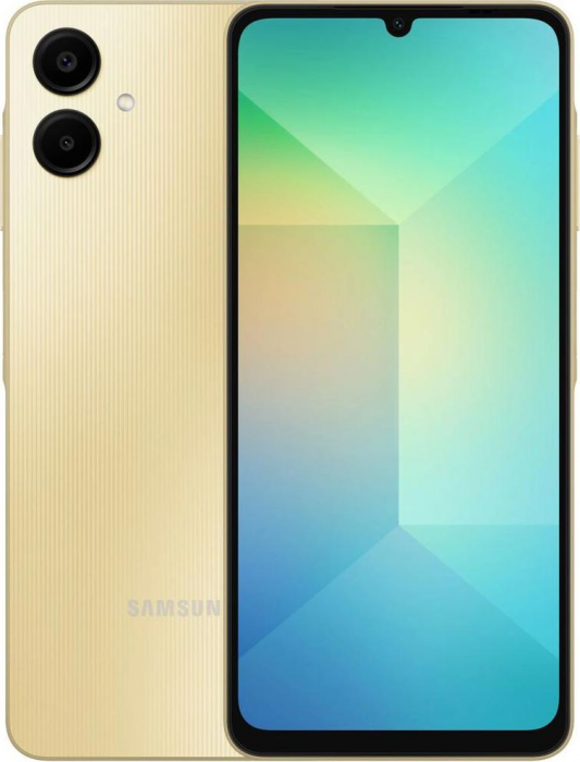 Смартфон Samsung Galaxy A06 4/64GB, золотой