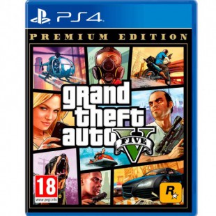 Игра для PlayStation 4 Grand Theft Auto V Premium Edition