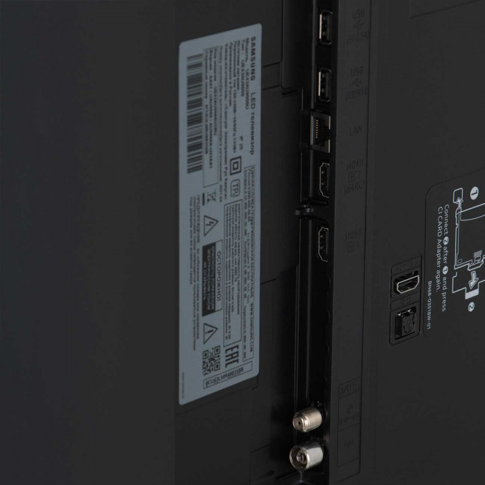 43" Телевизор Samsung UE43AU9000U LED, HDR (2021), черный