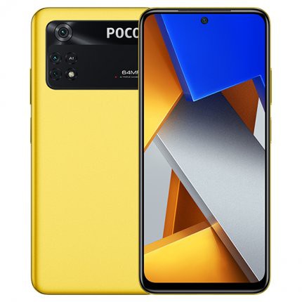 Смартфон Xiaomi POCO M4 Pro 4G 8/256 ГБ Global, Dual nano SIM, желтый ...