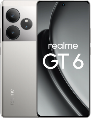 Смартфон Realme GT 6 12/512Gb Fluid Silver