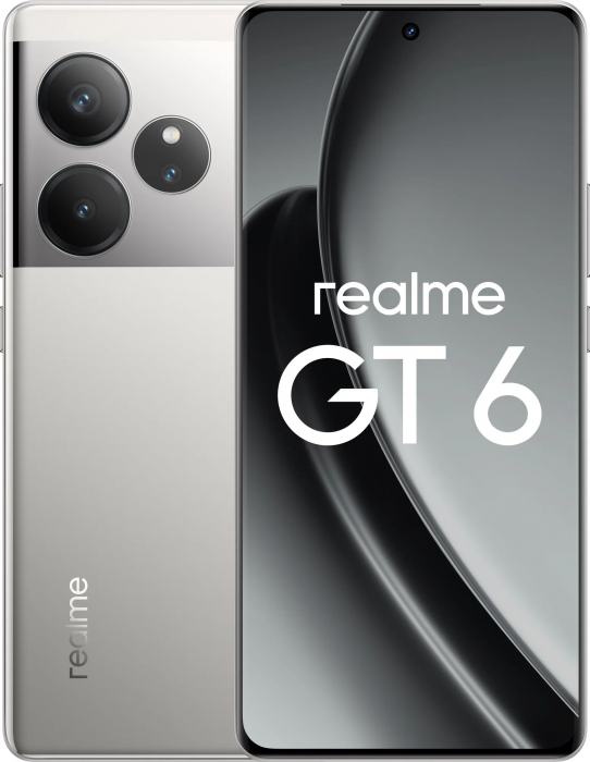 Смартфон Realme GT 6 12/512Gb Fluid Silver