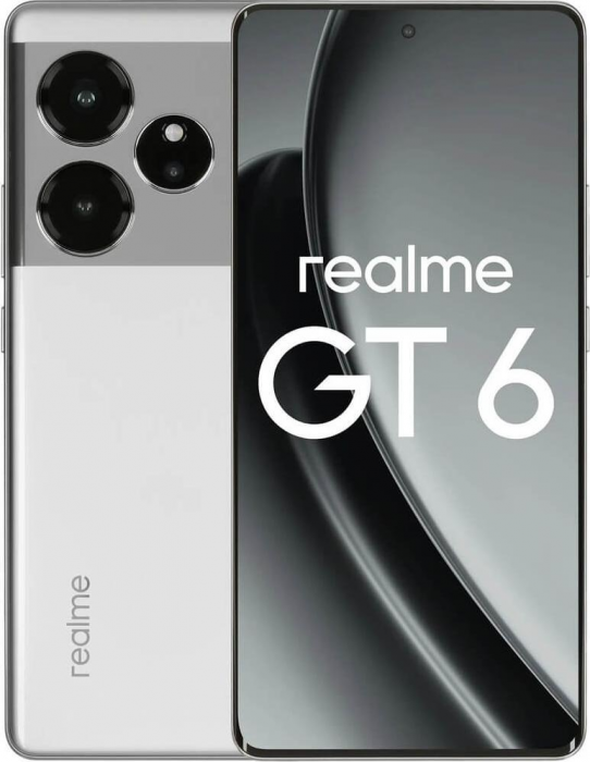 Смартфон Realme GT 6 12/256Gb Fluid Silver