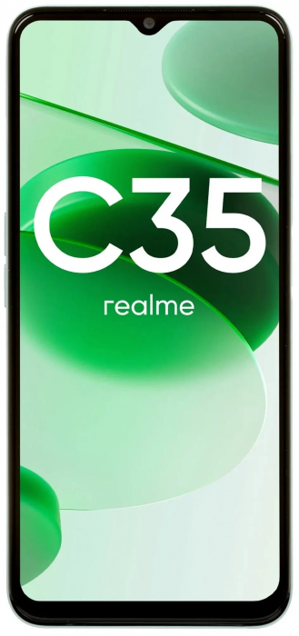 Смартфон realme C35 4/64 ГБ RU, зеленый