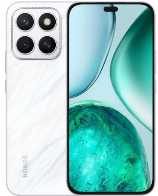 Смартфон Honor X8c 8/256Gb, Moonlight White