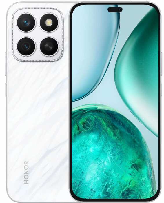 Смартфон Honor X8c 8/256Gb, Moonlight White