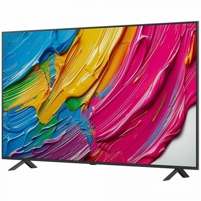 Телевизор LG 65QNED80A6A.ARUG, QNED, 4K Ultra HD, черный титан