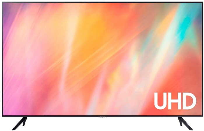 85" Телевизор Samsung UE85AU7100U 2021 LED, HDR, RU, черный