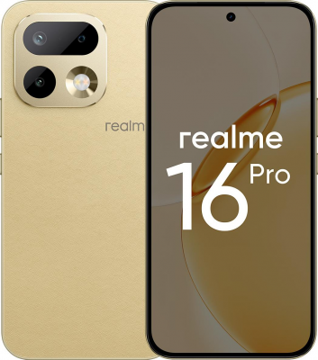 Смартфон Realme 16 Pro 5G 12/512Gb Master Gold