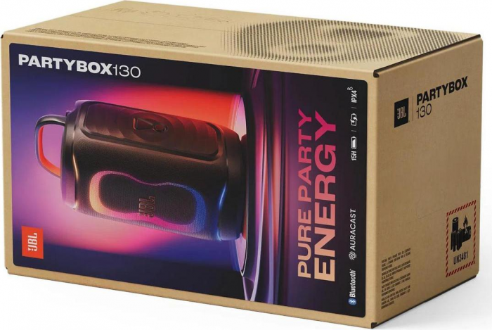 Портативная колонка JBL Partybox 130 Black