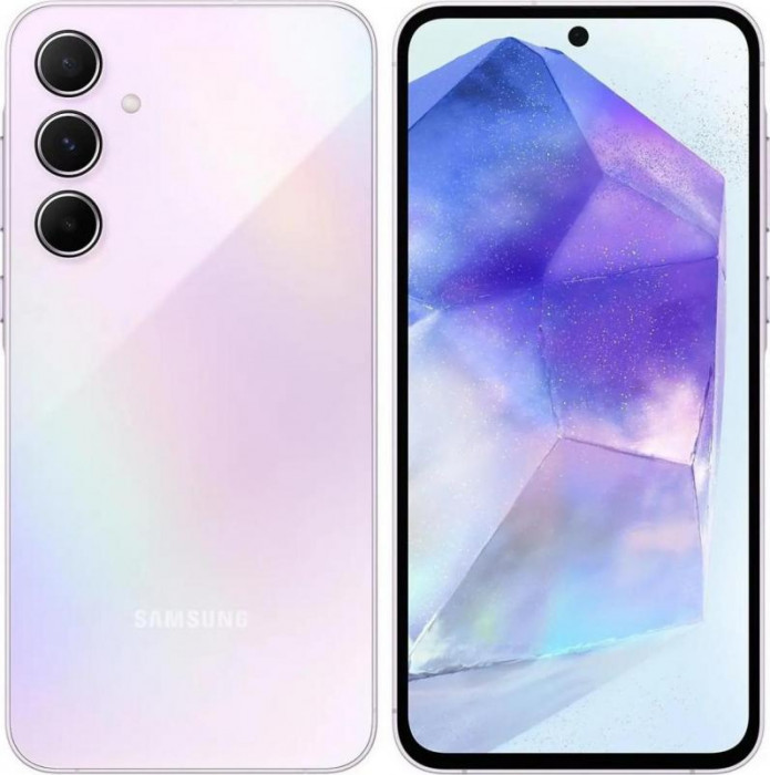 Смартфон Samsung Galaxy A55 5G 12/256 ГБ, lilac