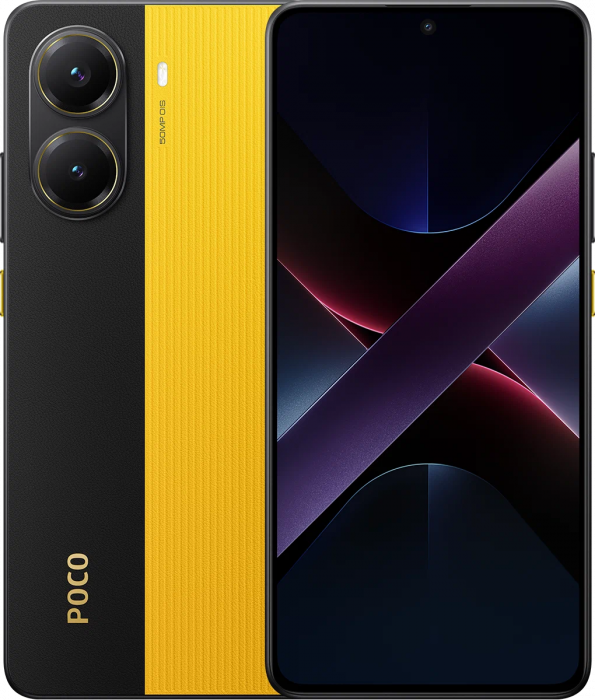 Смартфон Xiaomi POCO X7 Pro 8/256Gb, Yellow
