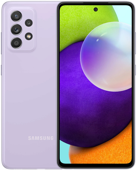 Смартфон Samsung Galaxy A52 4/128 ГБ, лаванда