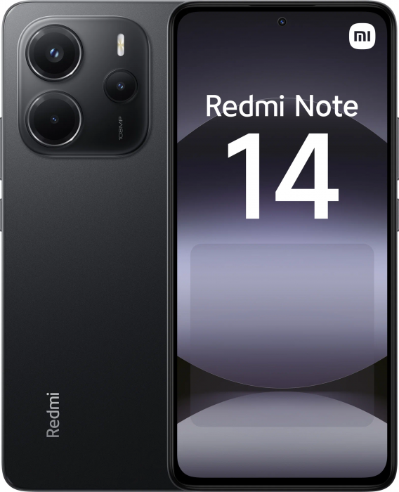 Смартфон Xiaomi Redmi Note 14 6/128Gb, Midnight Black