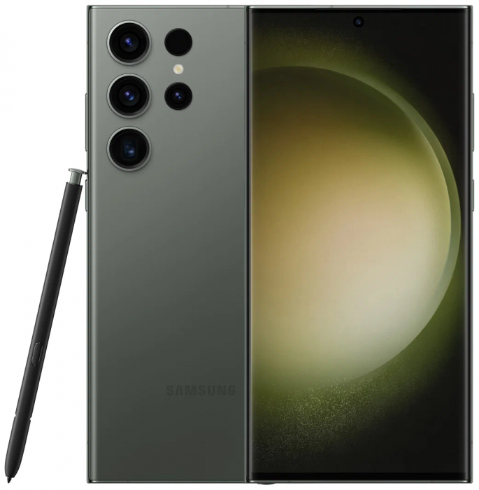 Смартфон Samsung Galaxy S23 Ultra 12/512 ГБ, зеленый