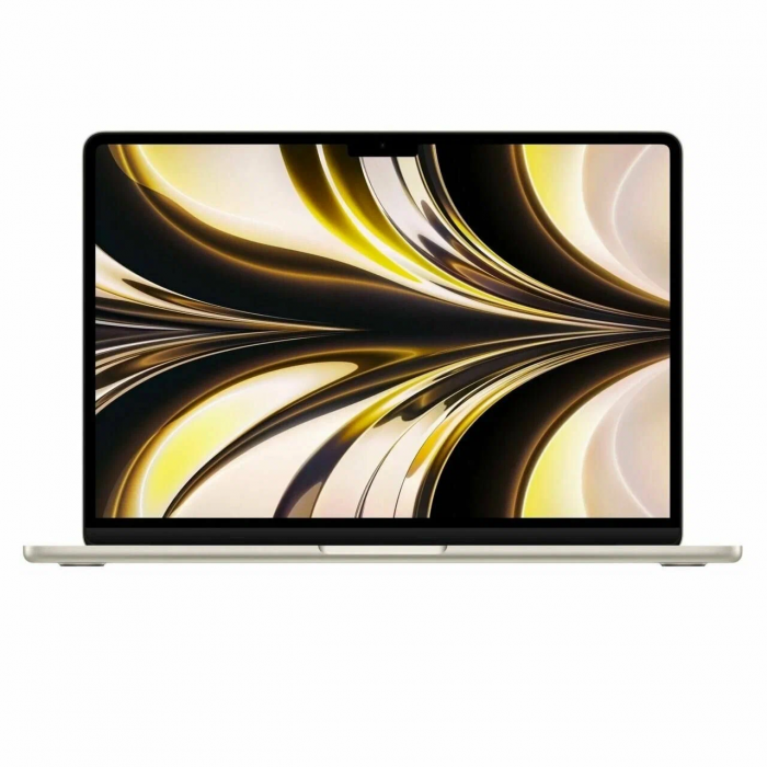 Ноутбук Apple MacBook Air 13" (M2, 8C CPU/8C GPU, 2022), 8 ГБ, 256 ГБ SSD, «сияющая звезда», MLY13