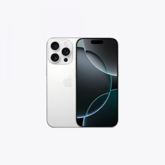 Смартфон Apple iPhone 16 Pro Max 512 ГБ, Nano SIM + eSIM, White Titanium